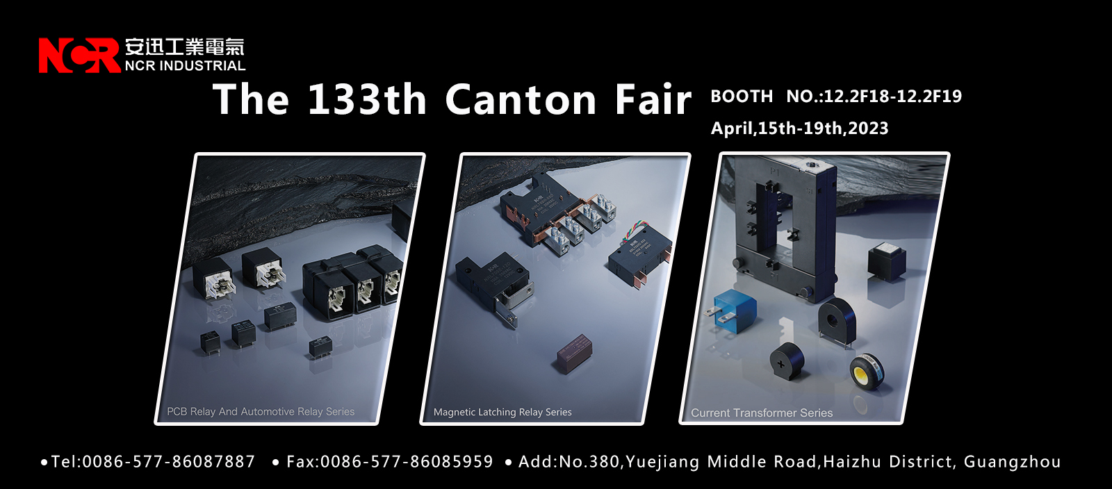 Wenzhou NCR April's 133th Canton fair