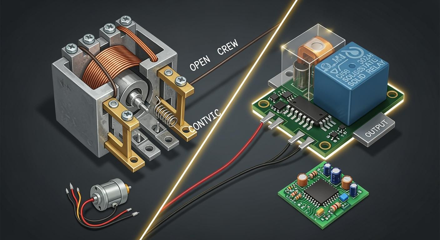 Electromagnetic Relays vs Solid State Relays Key Differences Applications